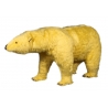 YELLOW POLAR BEAR 4 PAWS 1,80M