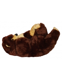 Brown Bear Leonard on its back
