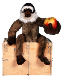 Apple standing monkey