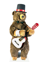 Brown Bear Leo Guitar