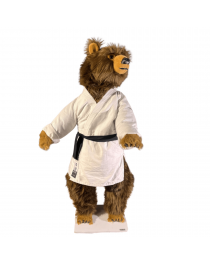Brown bear Leo karateka