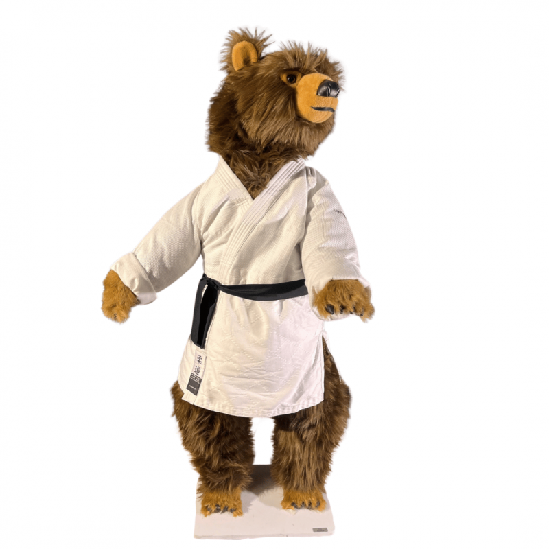 Rental animated decoration sporting events bear karate