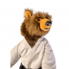 Animatronic martial art bear for storefronts and sporting events