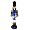 animatronic nutcracker soldier,christmas nutcracker decor,animated nutcracker window display,luxury nutcracker bear