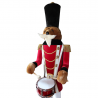 animatronic nutcracker bear,life size christmas animatronic,animatronic drummer nutcracker