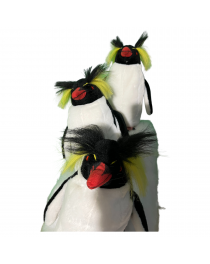 animatronic rockhopper penguins,seasonal animatronic animals for winter theme,christmas animation polar scene