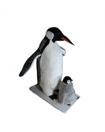 animatronic polar penguin baby,animatronic animals for window displays,christmas decor animals