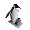 animatronic polar penguin baby,animatronic animals for window displays,christmas decor animals