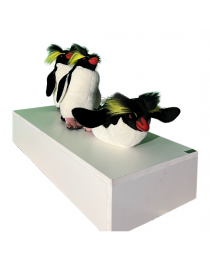 polar universe animatronics,original window displays polar decor,animated plush penguin