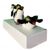 polar universe animatronics,original window displays polar decor,animated plush penguin