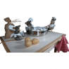 animatronic mice cook cake,best ideas for bakeshop storefront, ratatouille animatronic