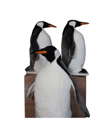 penguin animatronics seasonnal decor,polar animatronic animals,window display penguins