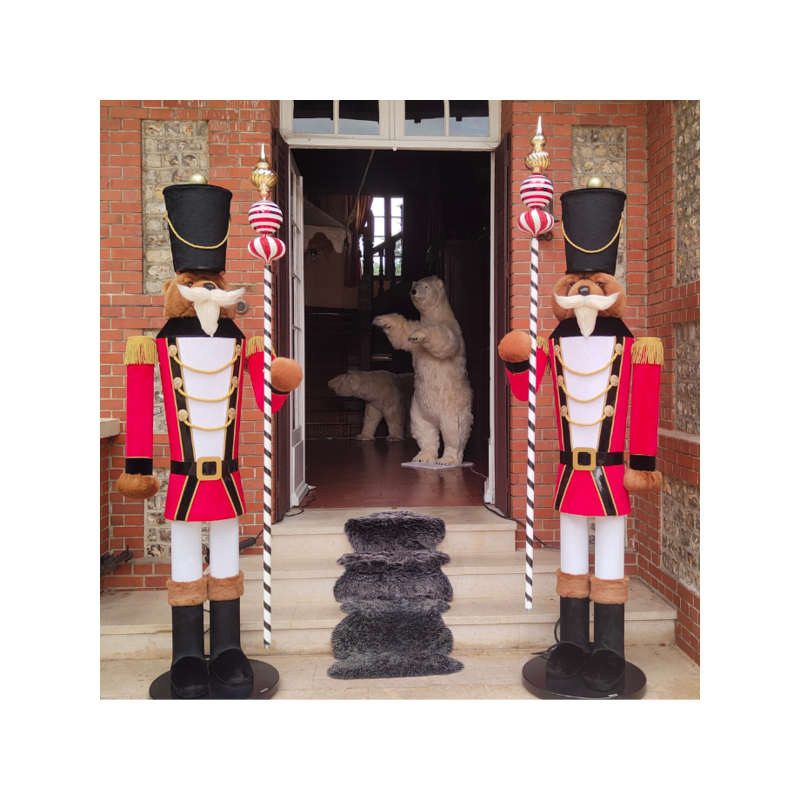 Nutcracker Soldier by two