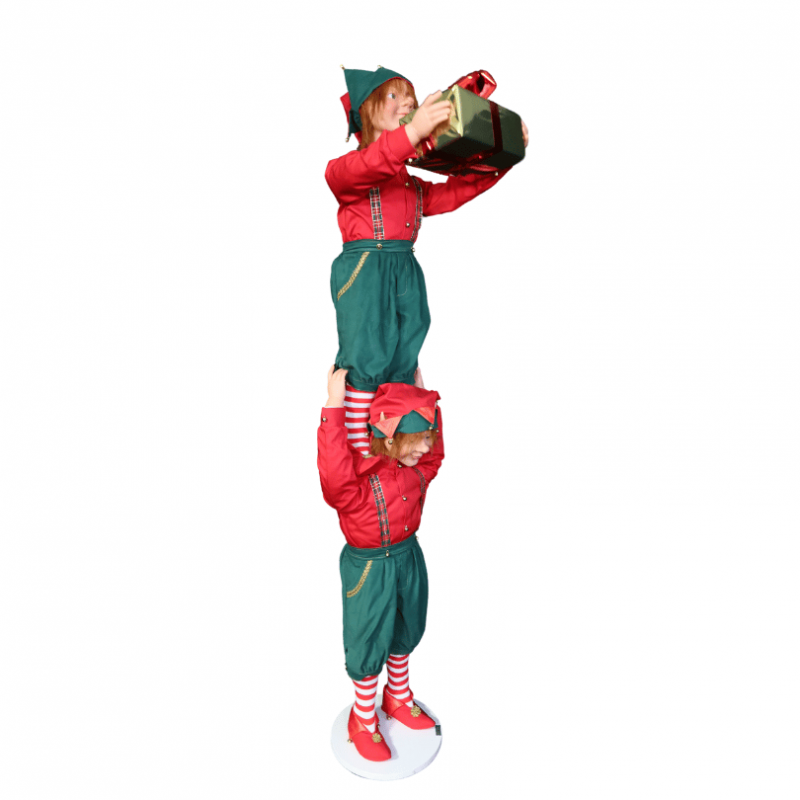 LUTIN DU PERE NOEL ACROBATES