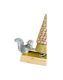 squirrel animatronic tower macaron,animatronic displays manufacturer,french animatronics factory