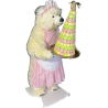 animatronic bear cake,window displays easter ideas,animated decor cake bake shop,luxury animated decor