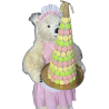 bakery window displays ideas,animated decor easter, fairytale animatronic bear