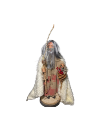 animatronic merlin wizard,druid animatronic character,animatronic with light