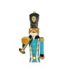 Musician nutcracker trumpet