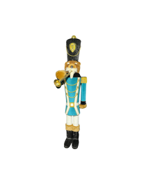 Musician nutcracker trumpet