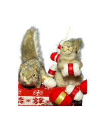 Squirrels Christmas ugly sweater