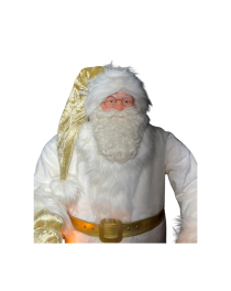 santa claus animatronic,christmas santa window displays,motion santa decor,christmas animatronics manufacturer