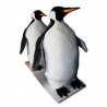 Deux pingouins debouts