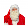 Pere Noel rouge assis