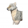 LOUP DEBOUT GRIS