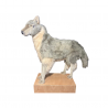 LOUP DEBOUT GRIS