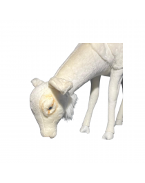 BICHE BLANCHE QUI MANGE D'OCCASION