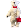 STANDING WHITE LEON CHRISTMAS