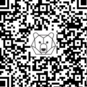 Lien QR Code Marmotte tricot chaussette Noël