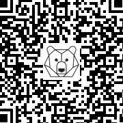 Lien QR Code Lapin médaille d'or