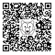 Lien QR Code Deux pingouins et leur bébé pingouin