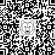 Lien QR Code Souris pâtissières par trois