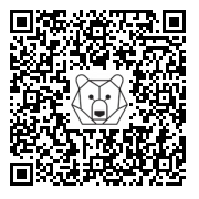 Lien QR Code LEON BLANC DEBOUT MARIN