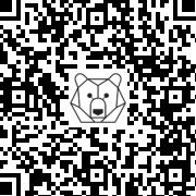 Lien QR Code Père Noël et ours blanc