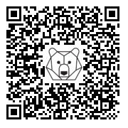 Lien QR Code Pyramide Six Oursons Léonardo Blancs