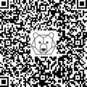 Lien QR Code OURS POLAIRE ENDORMI