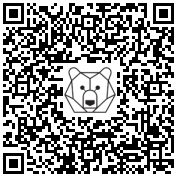 Lien QR Code LEO BRUN SKIEUR TOMBE