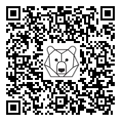 Lien QR Code CHIEN DOGUE NOIR ASSIS