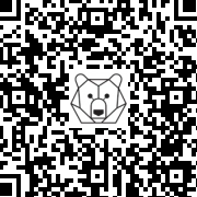 Lien QR Code LEO BRUN SKIEUR TOMBE