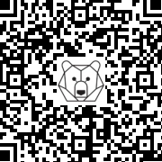 Lien QR Code LEON CALIN BLANC