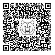 Lien QR Code LAPIN FUNNY CARAMEL