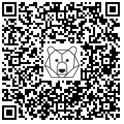 Lien QR Code PETIT BONHOMME DE NEIGE