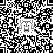 Lien QR Code CHIEN DOGUE NOIR DEBOUT