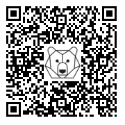 Lien QR Code LAPIN JEAN GRIS ASSIS