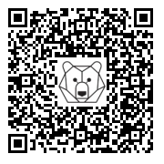 Lien QR Code LUTIN DU PERE NOEL A GENOUX