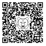 Lien QR Code LEONARDO BLANC BOULE DE NEIGE